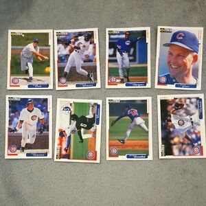 Vintage 1998 Upper Deck Chicago Cubs Baseball Cards